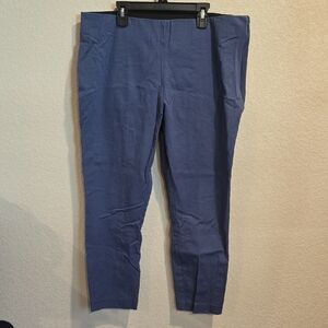 a new day Blue Chinos Straight Leg Cotton Blend